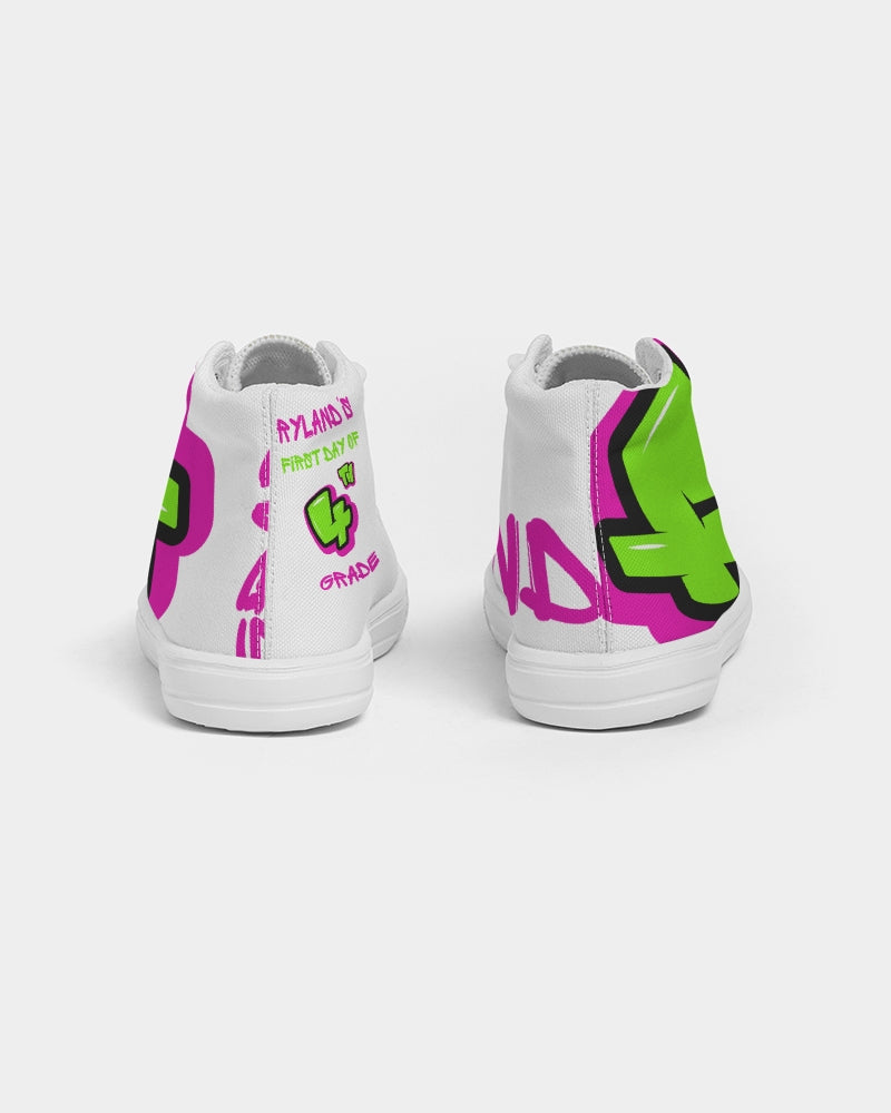 Ryland - 1 Kids Hightop Canvas Shoe