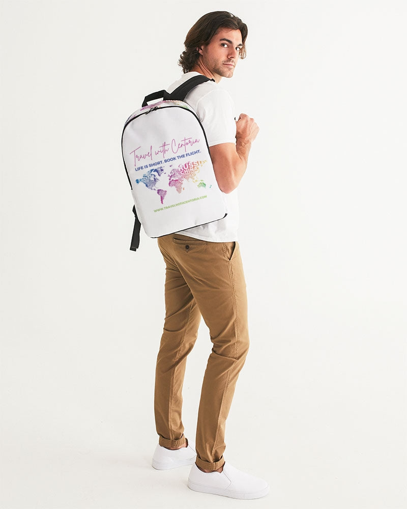 Travel with Centoria T-Shirt Large Backpack