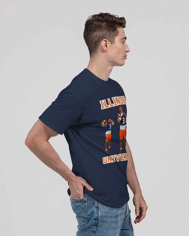 Illinois - 5 Front Unisex Heavy Cotton T-Shirt | Gildan