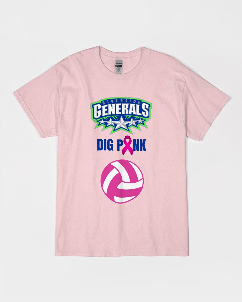 DIG PINK - 6 Unisex Ultra Cotton T-Shirt | Gildan