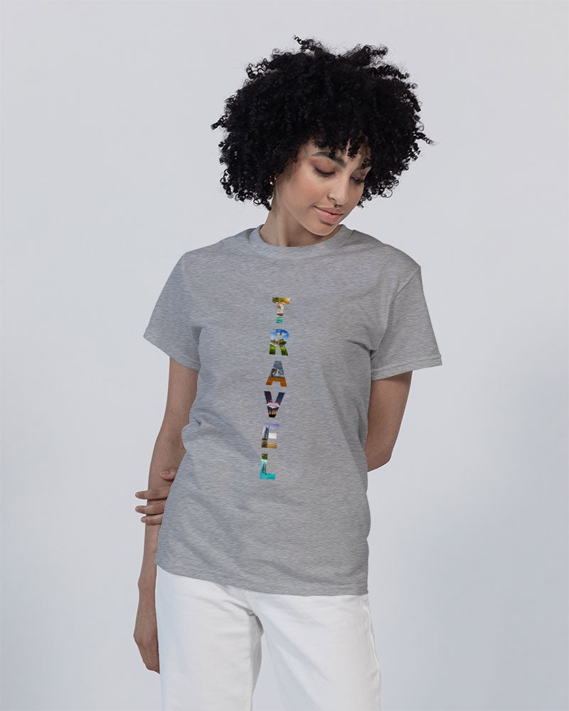 Travel - 2 Unisex Heavy Cotton T-Shirt | Gildan