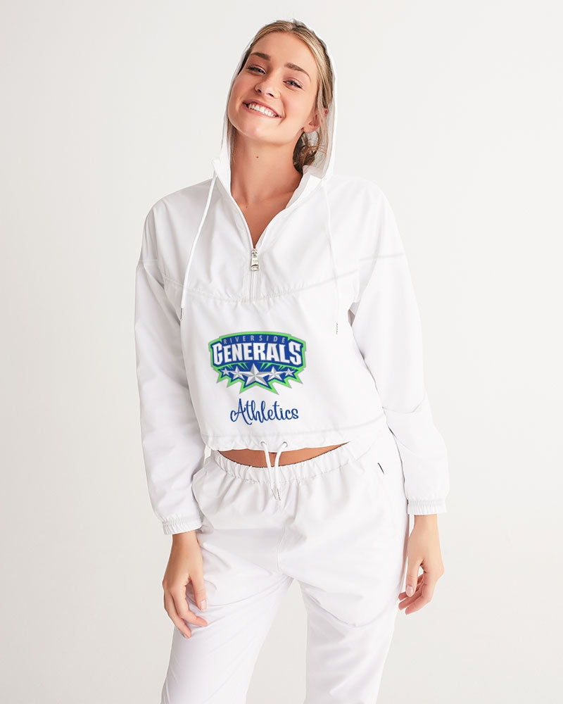 Riverside Athletics - 1 Women's Cropped Windbreaker