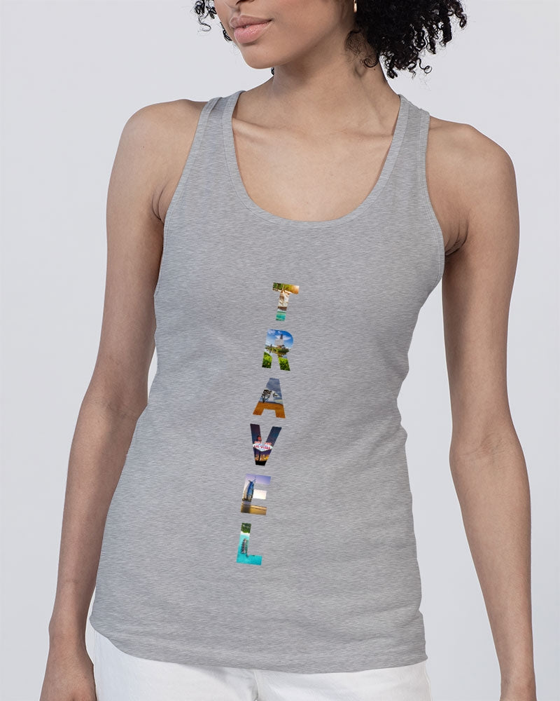 Travel - 2 Unisex Jersey Tank | Bella + Canvas