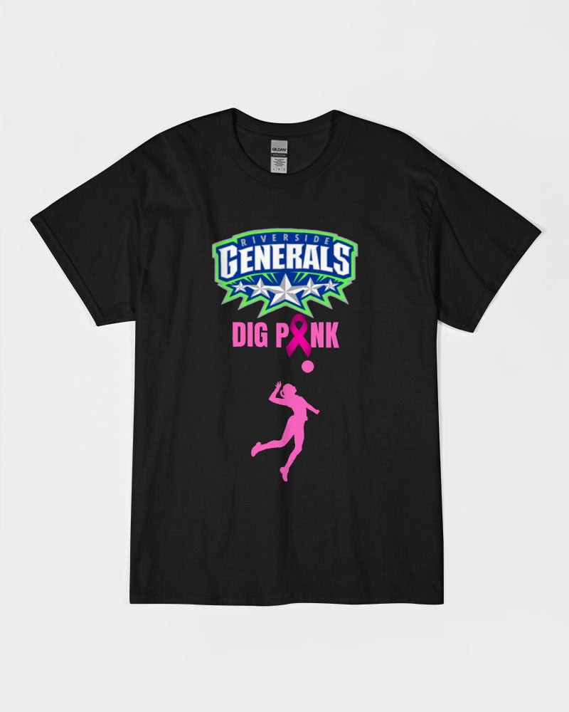DIG PINK - 2 - Pink Unisex Ultra Cotton T-Shirt | Gildan