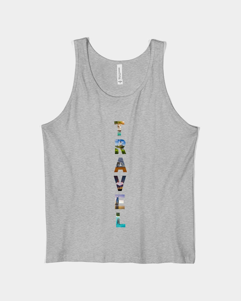 Travel - 2 Unisex Jersey Tank | Bella + Canvas
