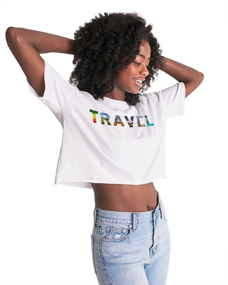 Travel Women's Lounge Cropped Tee