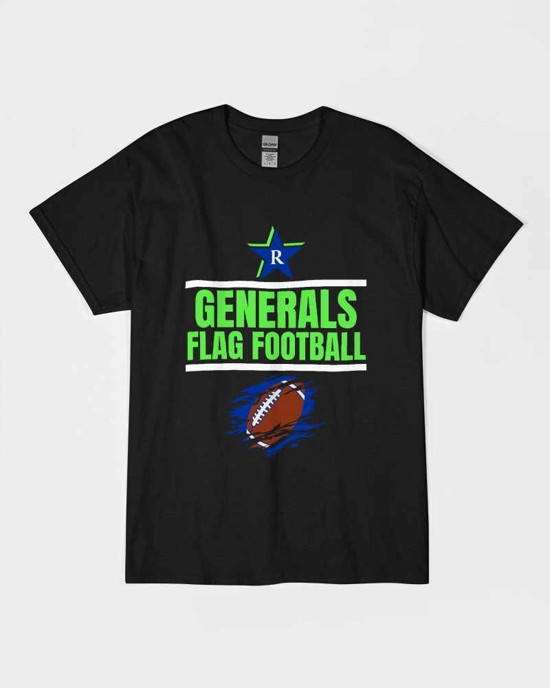 Generals Flag Football Unisex Ultra Cotton T-Shirt | Gildan