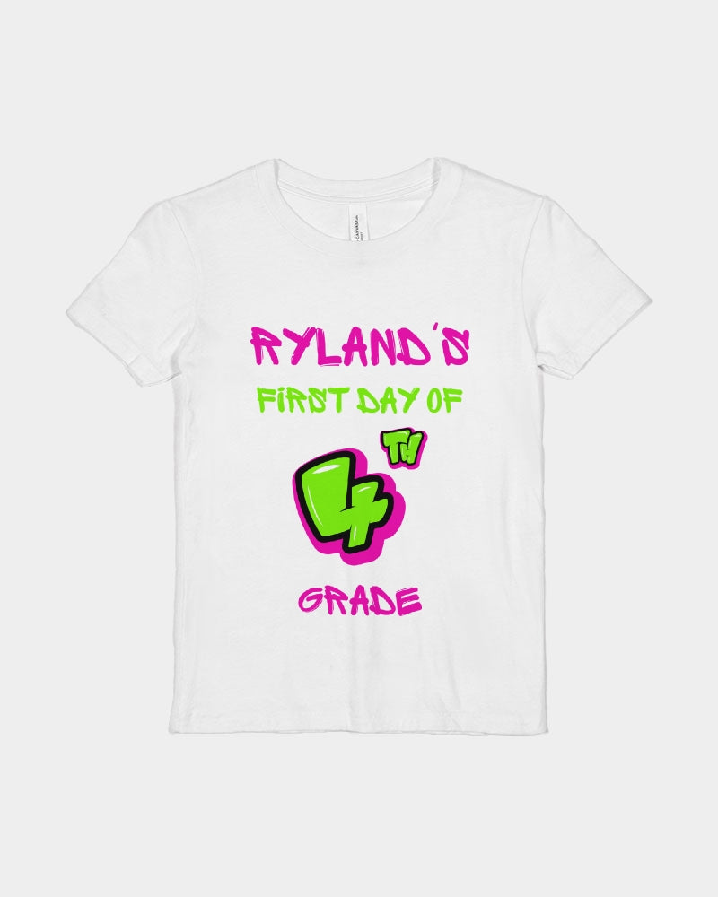 Ryland - 1 Youth Short Sleeve Crewneck Jersey Tee | B&C
