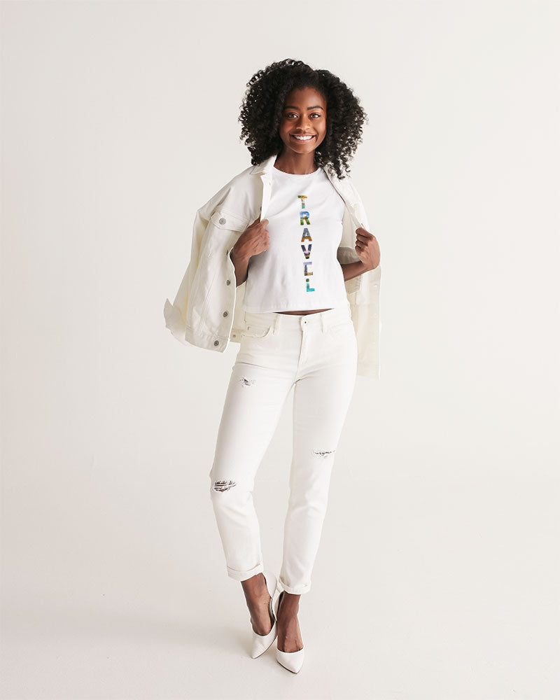 Travel - 2 Women's Cropped Tank
