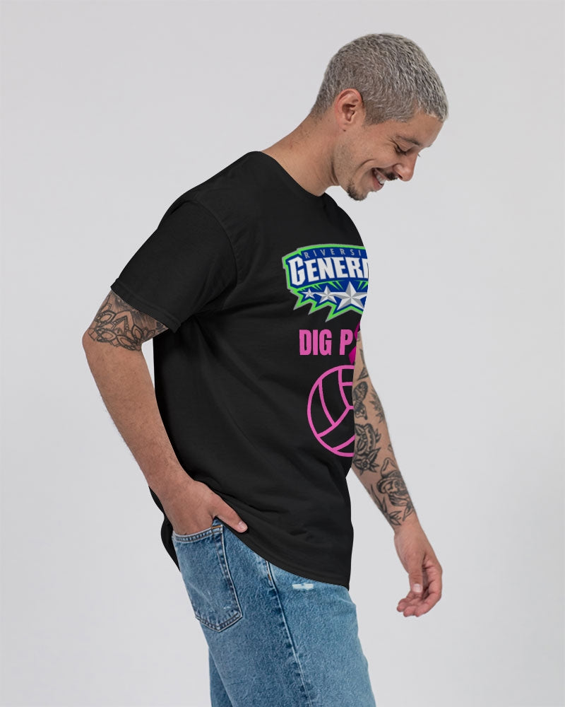 DIG PINK - 3 - Pink Unisex Ultra Cotton T-Shirt | Gildan