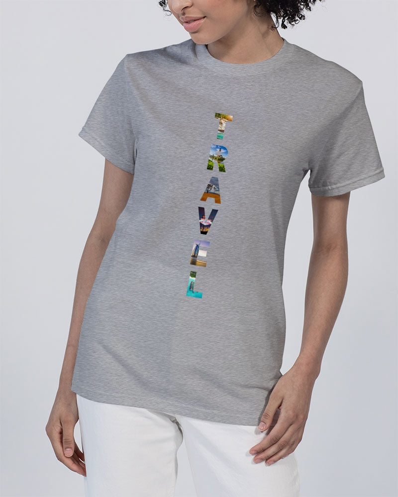 Travel - 2 Unisex Heavy Cotton T-Shirt | Gildan