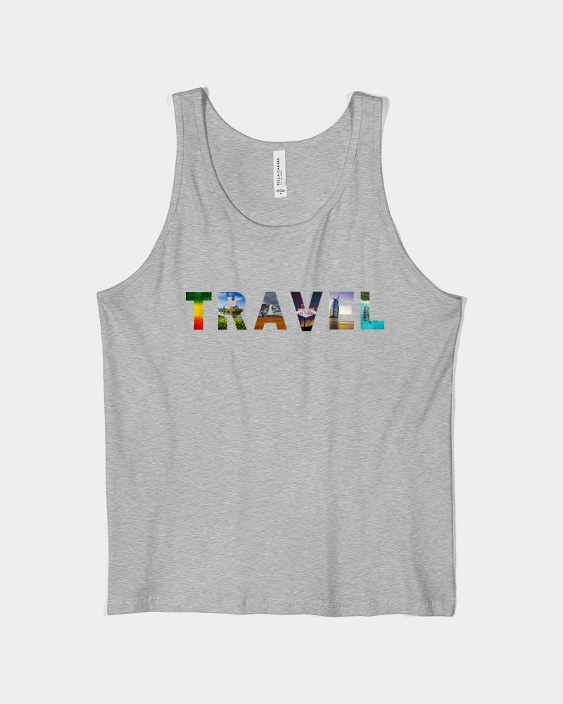 Travel Unisex Jersey Tank | Bella + Canvas