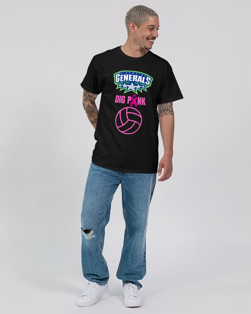 DIG PINK - 3 - Pink Unisex Ultra Cotton T-Shirt | Gildan