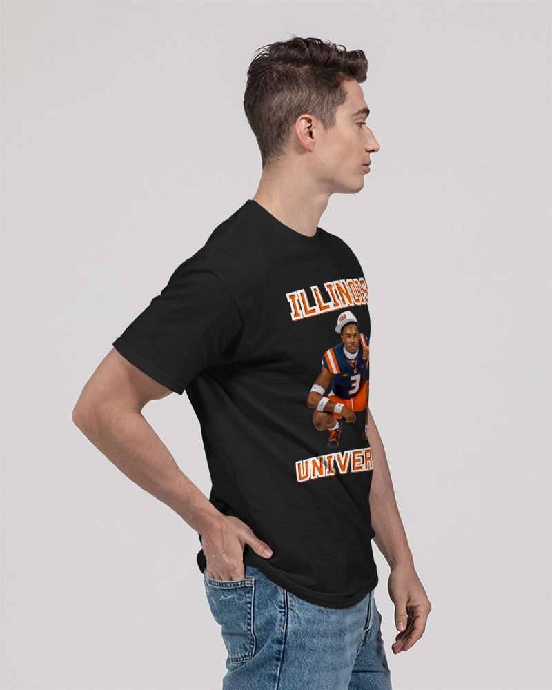 Illinois - 4 Front Unisex Heavy Cotton T-Shirt | Gildan