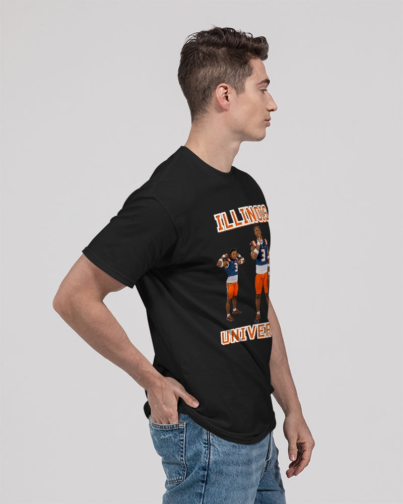 Illinois - 5 Front Unisex Heavy Cotton T-Shirt | Gildan