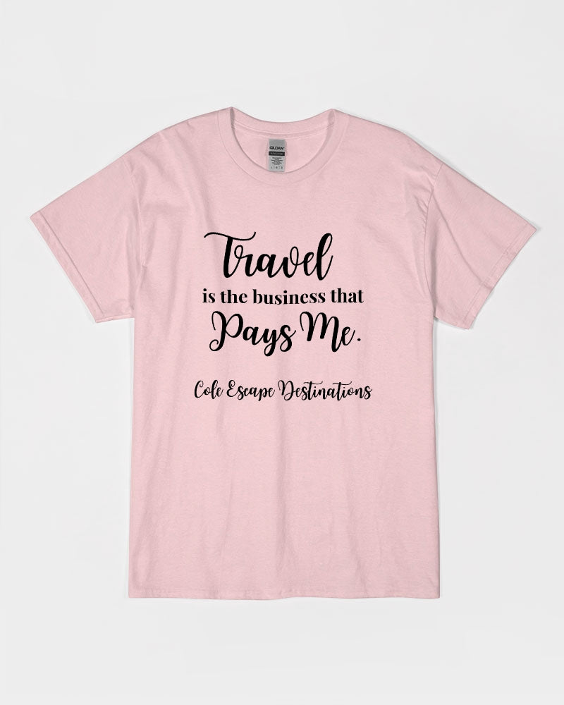 TRAVEL IS THE BUSINESS 2 - OSEPHA Unisex Ultra Cotton T-Shirt | Gildan