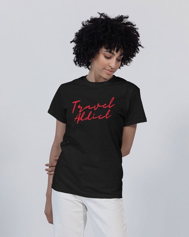 TRAVEL ADDICT - OSEPHA Unisex Heavy Cotton T-Shirt | Gildan