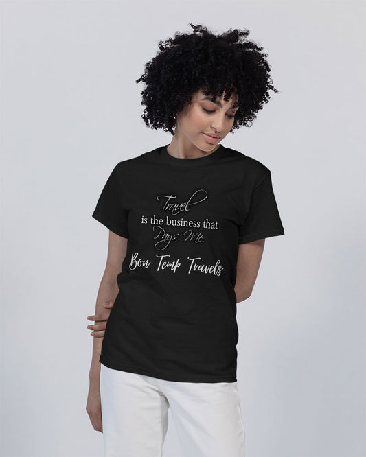 Adrian Ford - Travel is the business that Pays Me - 1 Unisex Heavy Cotton T-Shirt | Gildan