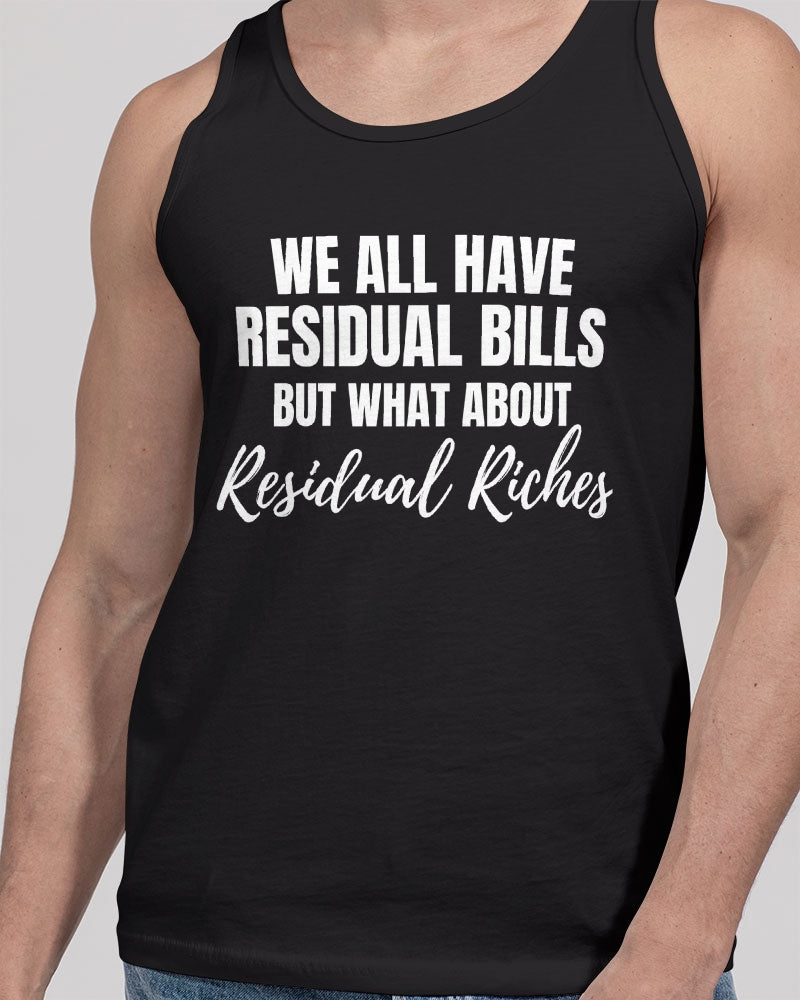 Residual Riches Unisex Jersey Tank | Bella + Canvas