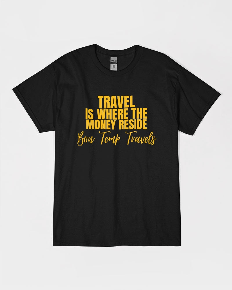 Adrian Ford - Travel Is Where... Unisex Ultra Cotton T-Shirt | Gildan