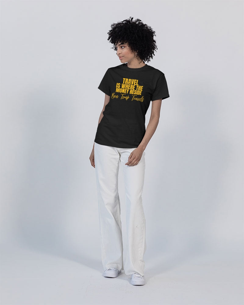 Adrian Ford - Travel Is Where... Unisex Heavy Cotton T-Shirt | Gildan