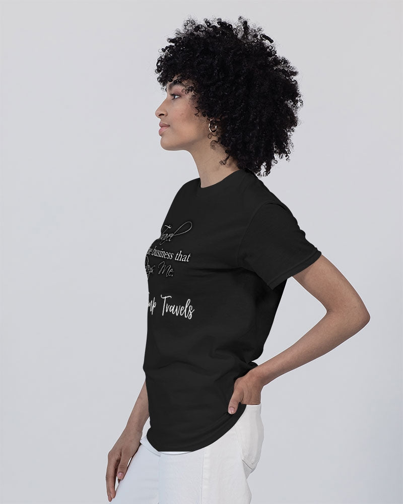 Adrian Ford - Travel is the business that Pays Me - 1 Unisex Heavy Cotton T-Shirt | Gildan