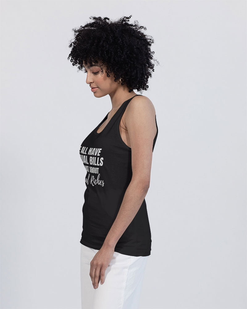 Residual Riches Unisex Jersey Tank | Bella + Canvas