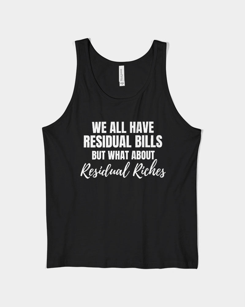 Residual Riches Unisex Jersey Tank | Bella + Canvas