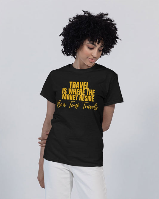 Adrian Ford - Travel Is Where... Unisex Heavy Cotton T-Shirt | Gildan