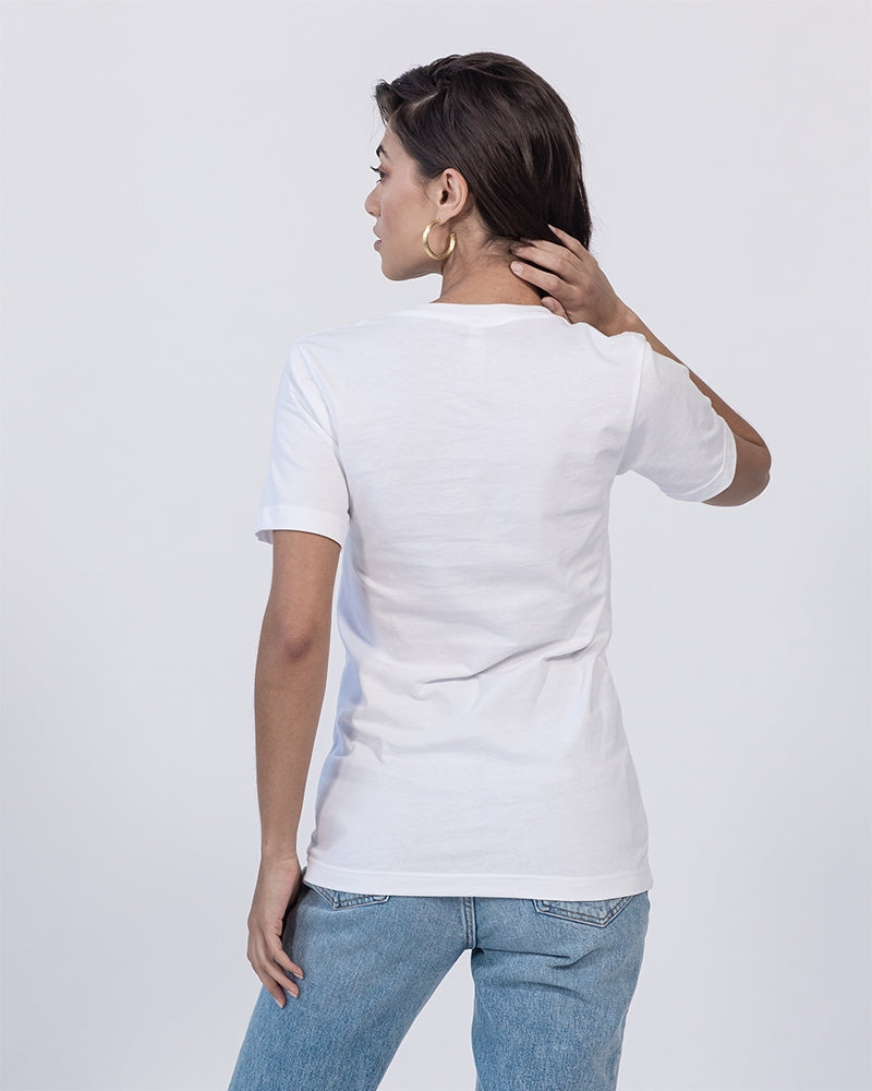 Allow the SHIFT to happen - Black Unisex Jersey V-Neck Tee | Bella + Canvas