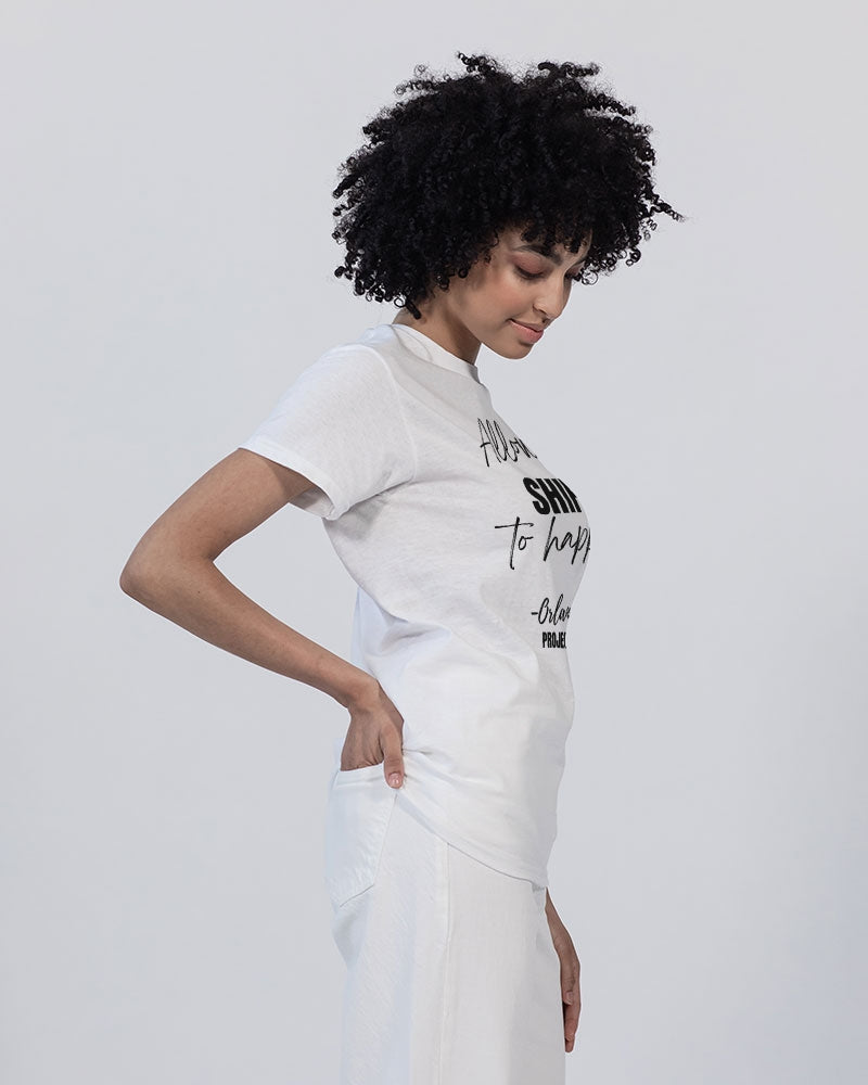 Allow the SHIFT to happen - Black Unisex Heavy Cotton T-Shirt | Gildan