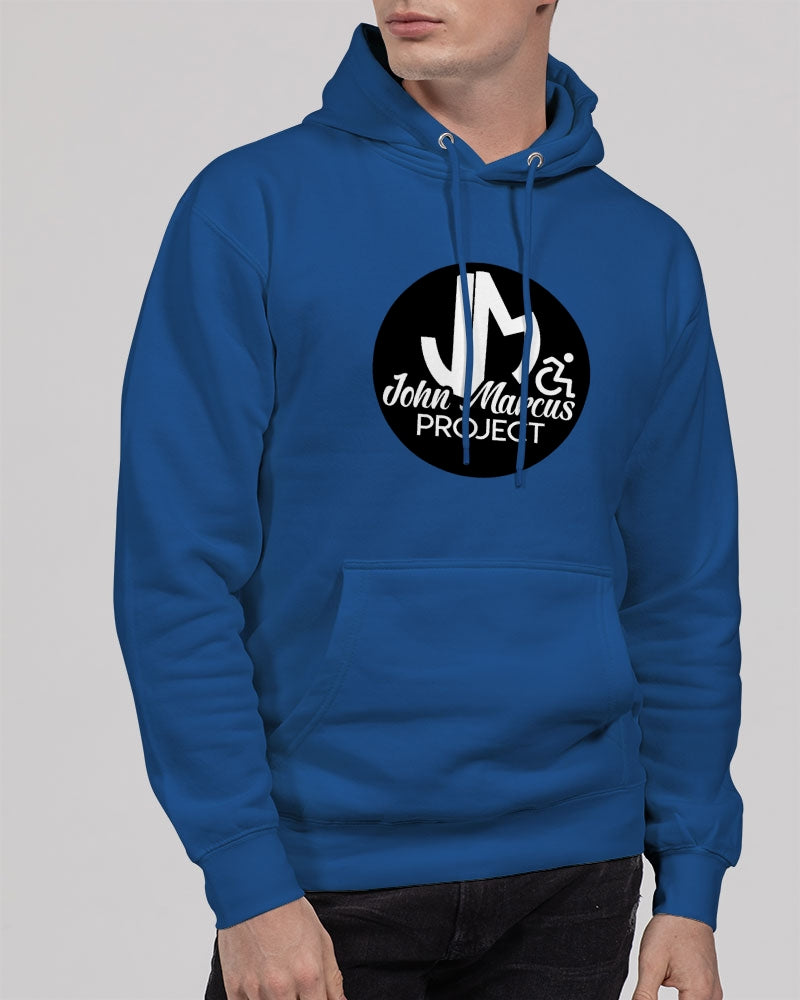John Marcus - Black & White Unisex Premium Pullover Hoodie | Lane Seven