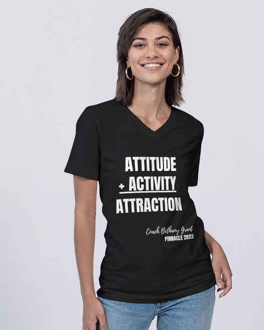 AAA Unisex Jersey V-Neck Tee | Bella + Canvas