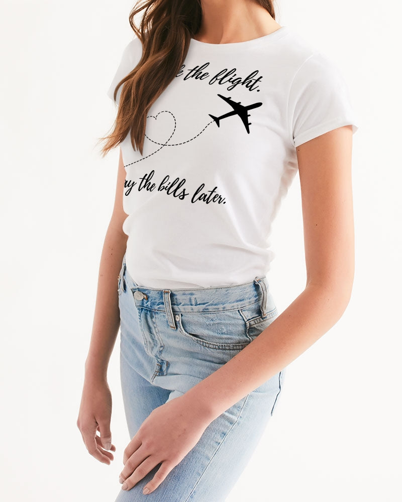 Book the Flight - 1 Women's Tee