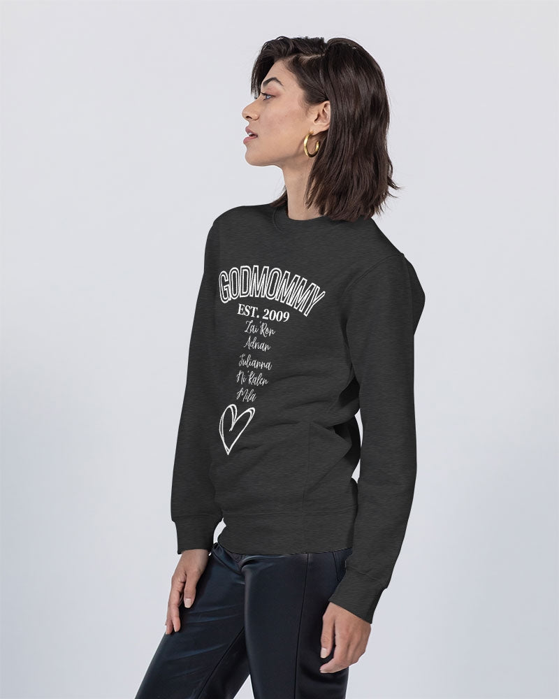 GOD MOMMY - CARLISA Unisex Premium Crewneck Sweatshirt | Lane Seven