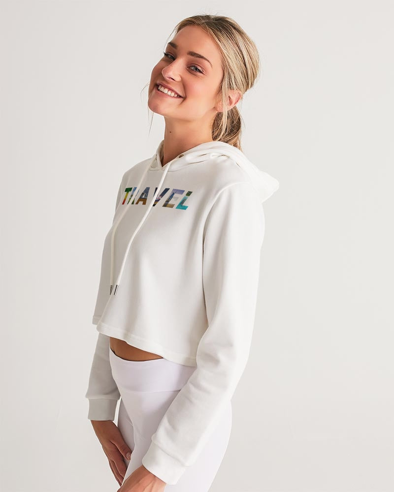 Travel Women's Cropped Hoodie