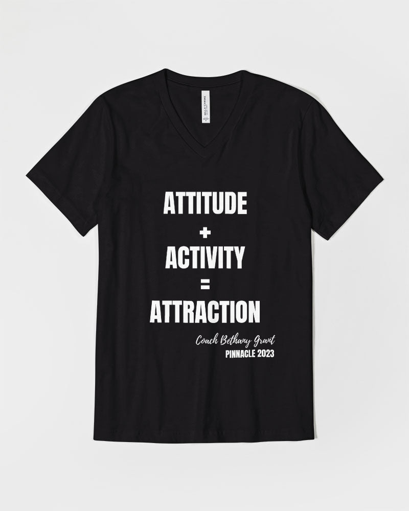 AAA - 2 Unisex Jersey V-Neck Tee | Bella + Canvas