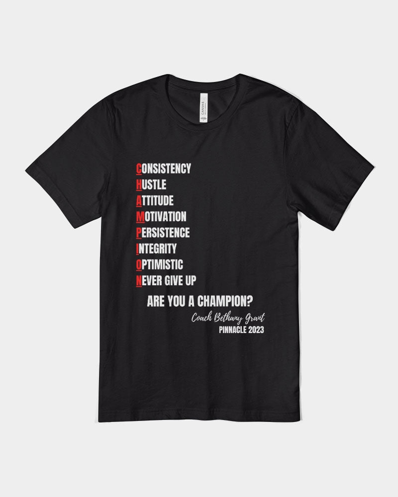 CHAMPION Unisex Jersey Tee | Bella + Canvas