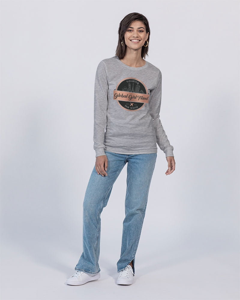Global Girl Travel Unisex Long Sleeve Tee | Lane Seven