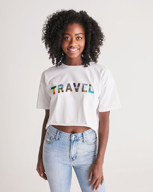 Travel Women's Lounge Cropped Tee