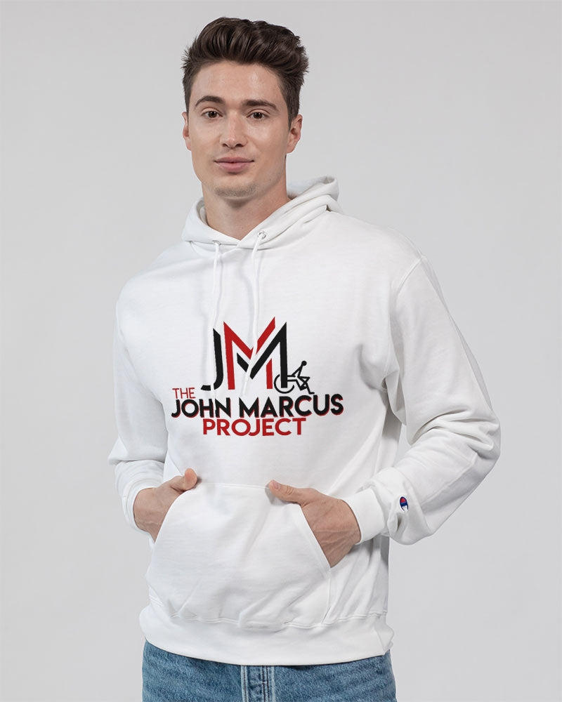 John Marcus - Black & Red Unisex Hoodie | Champion