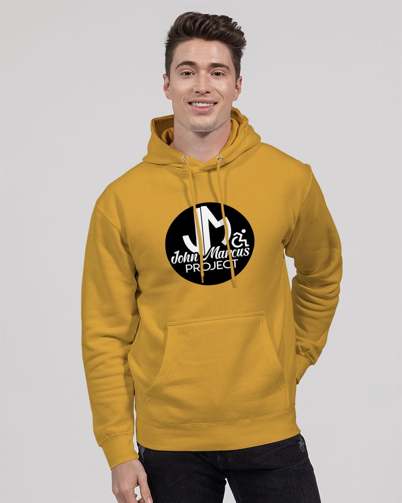 John Marcus - Black & White Unisex Premium Pullover Hoodie | Lane Seven