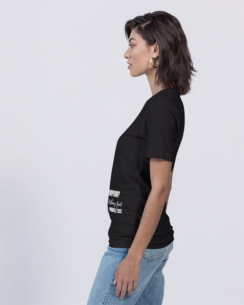 CHAMPION Unisex Jersey V-Neck Tee | Bella + Canvas