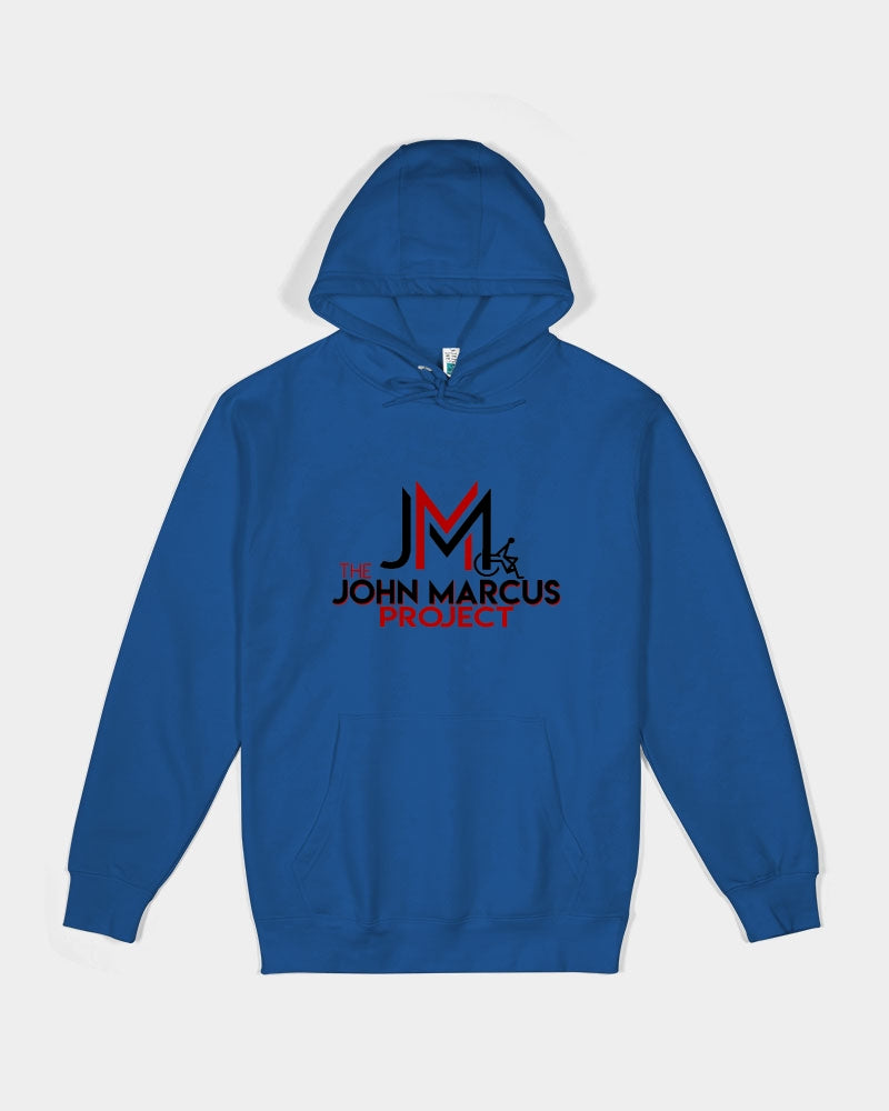 John Marcus - Black & Red Unisex Premium Pullover Hoodie | Lane Seven