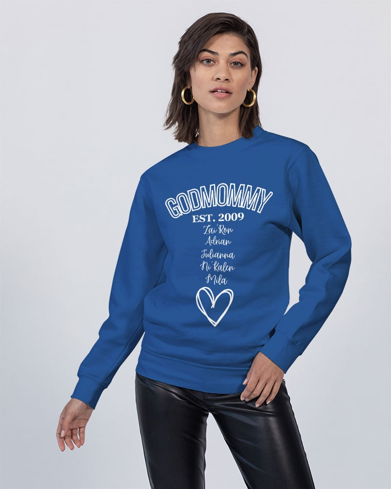 GOD MOMMY - CARLISA Unisex Premium Crewneck Sweatshirt | Lane Seven
