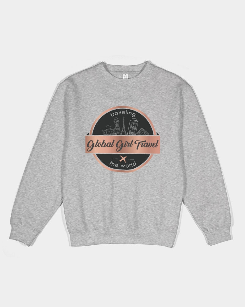 Global Girl Travel Unisex Premium Crewneck Sweatshirt | Lane Seven