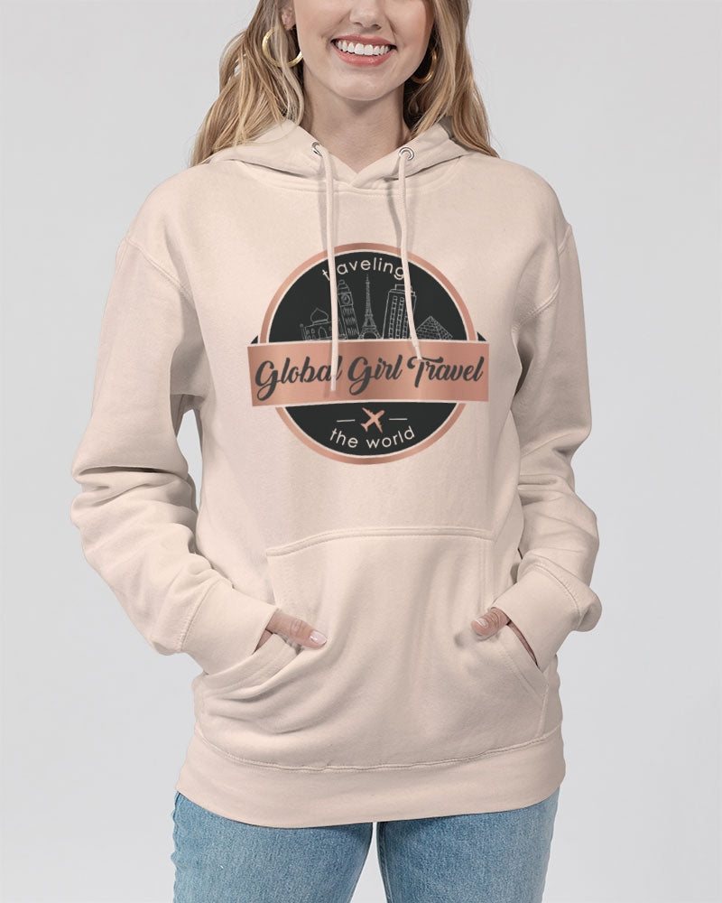 Global Girl Travel Unisex Premium Pullover Hoodie | Lane Seven