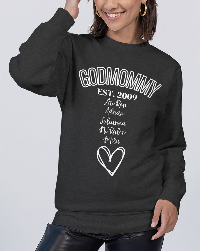 GOD MOMMY - CARLISA Unisex Premium Crewneck Sweatshirt | Lane Seven