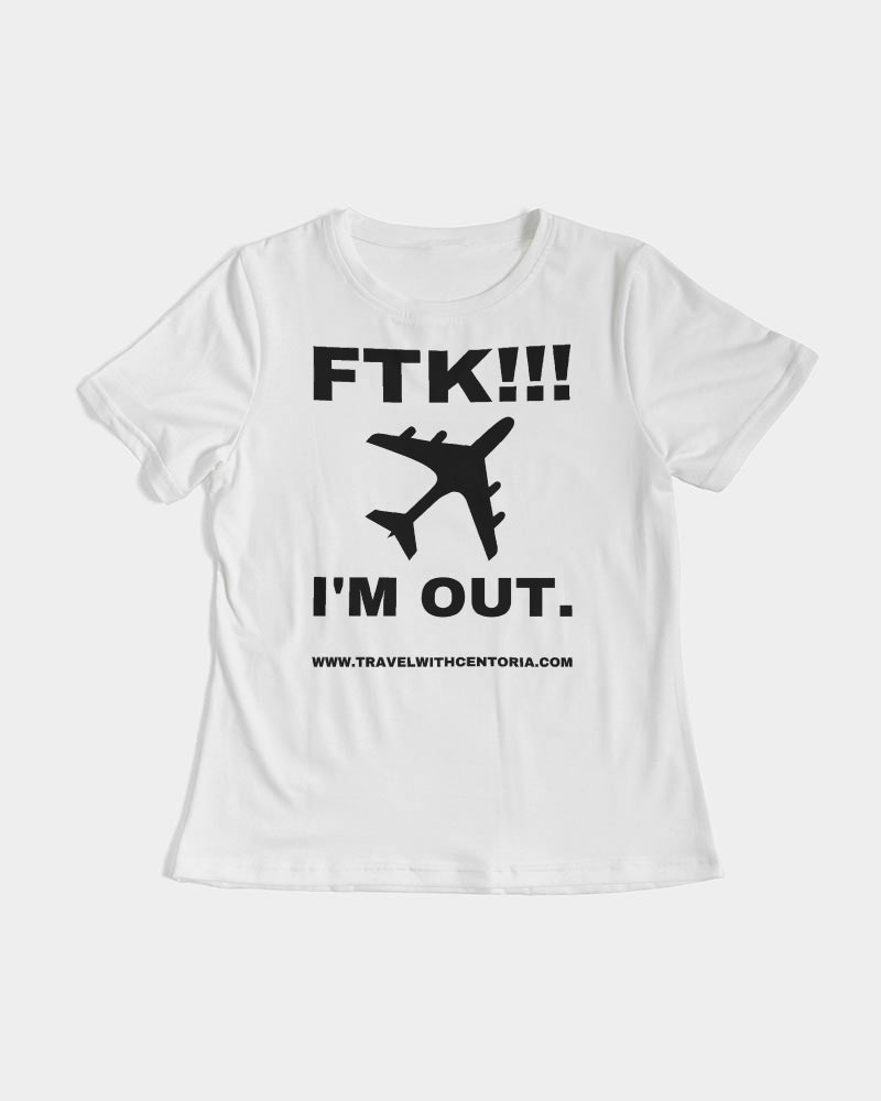 FTK - Black Font Women's Tee