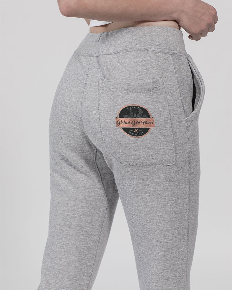 Global Girl Travel Unisex Premium Fleece Joggers | Lane Seven